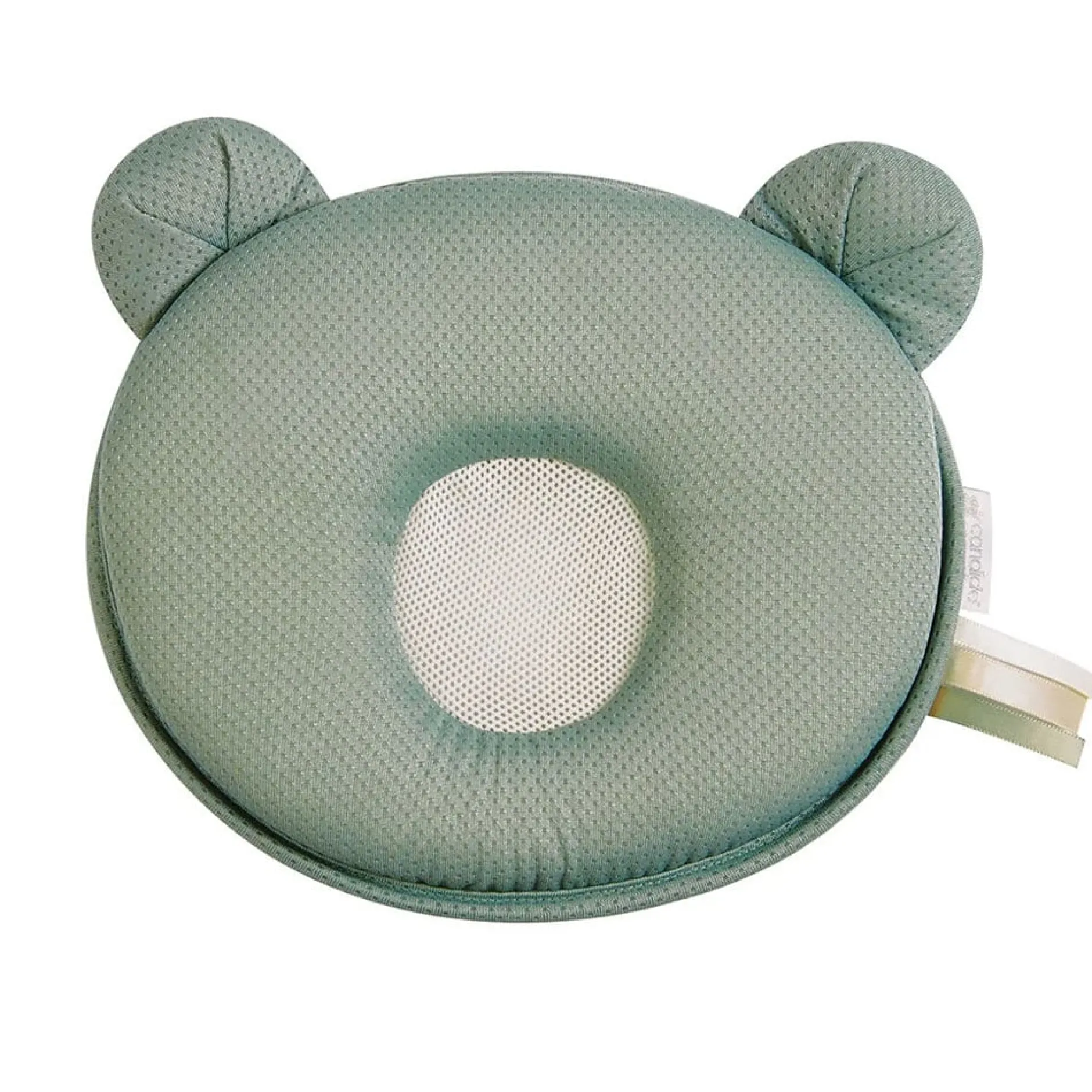 Cales-Bébé*Candide Coussin cale tête P'tit Panda Air+ de Kaki