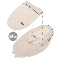 Cales-Bébé|Coussins D'Allaitement*Domiva Coussin d'allaitement 4-en-1 Soft Nova de Beige