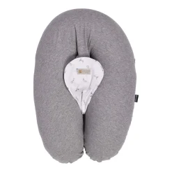 Coussins D'Allaitement|Coussins D'Allaitement*Candide Coussin d'allaitement et de grossesse 3-en-1 Multirelax de Gris chiné Lapins