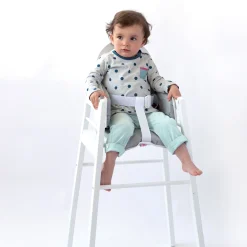 Autres Accessoires Pour Chaise Haute|Coussins De Chaise*Candide Coussin de chaise PVC de Gris