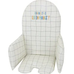 Autres Accessoires Pour Chaise Haute|Coussins De Chaise*Babycalin Coussin de chaise PVC 28x38 cm de Positive Colors