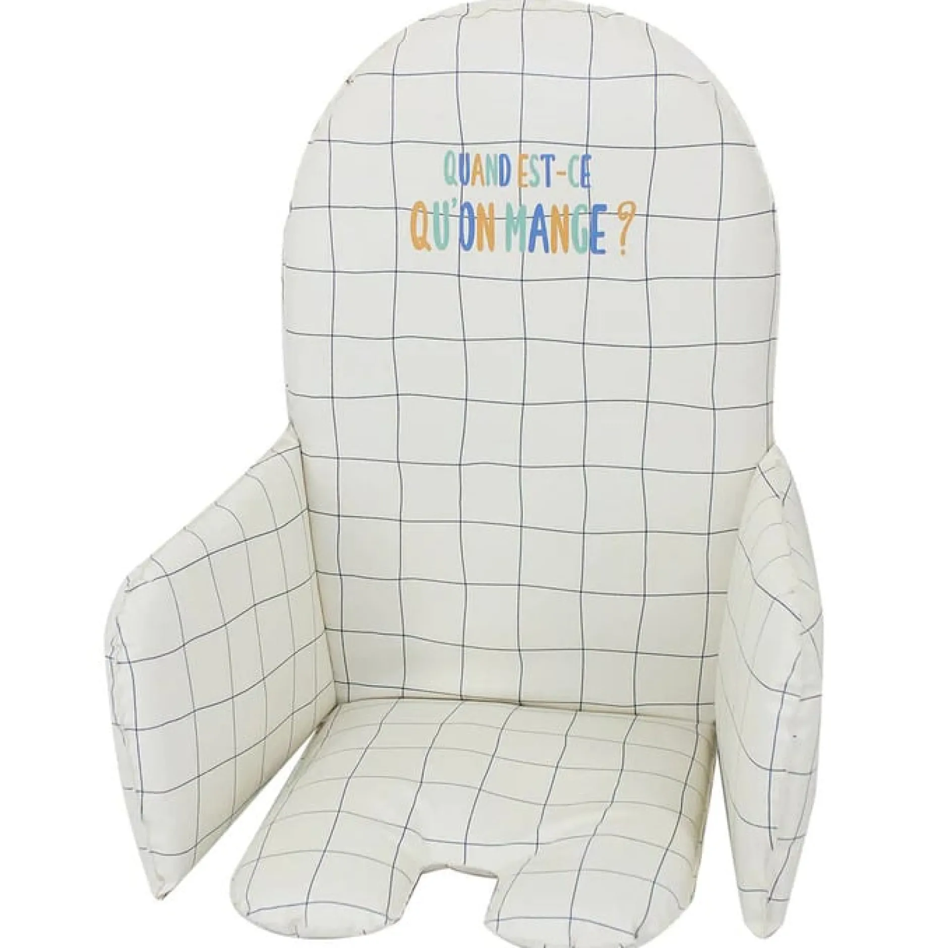 Autres Accessoires Pour Chaise Haute|Coussins De Chaise*Babycalin Coussin de chaise PVC 28x38 cm de Positive Colors