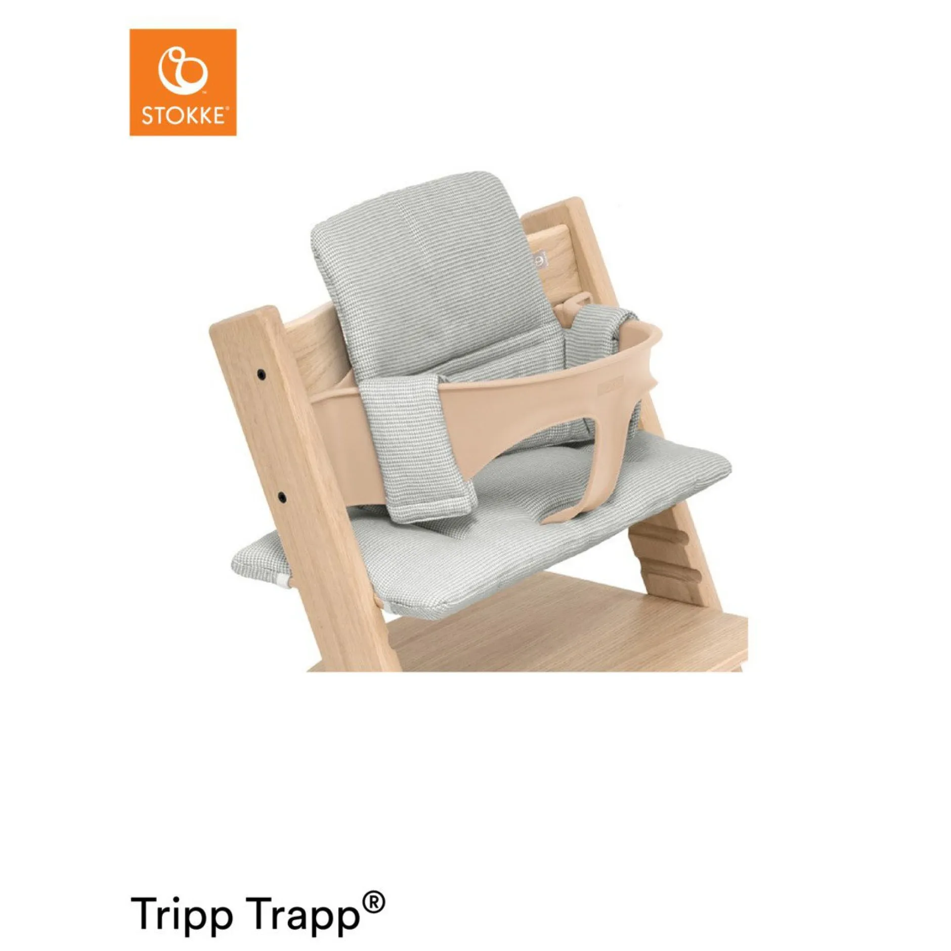 Coussins De Chaise|Autres Accessoires Pour Chaise Haute*Stokke® Coussin de chaise Tripp Trapp® de Classic gris nordique