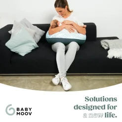 Cales-Bébé|Coussins D'Allaitement*Babymoov Coussin de maternité doomoo Buddy de Ethnic Petrol
