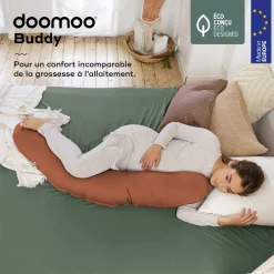 Coussins D'Allaitement|Coussins D'Allaitement*Babymoov Coussin de maternité doomoo Buddy de Tetra Terracotta