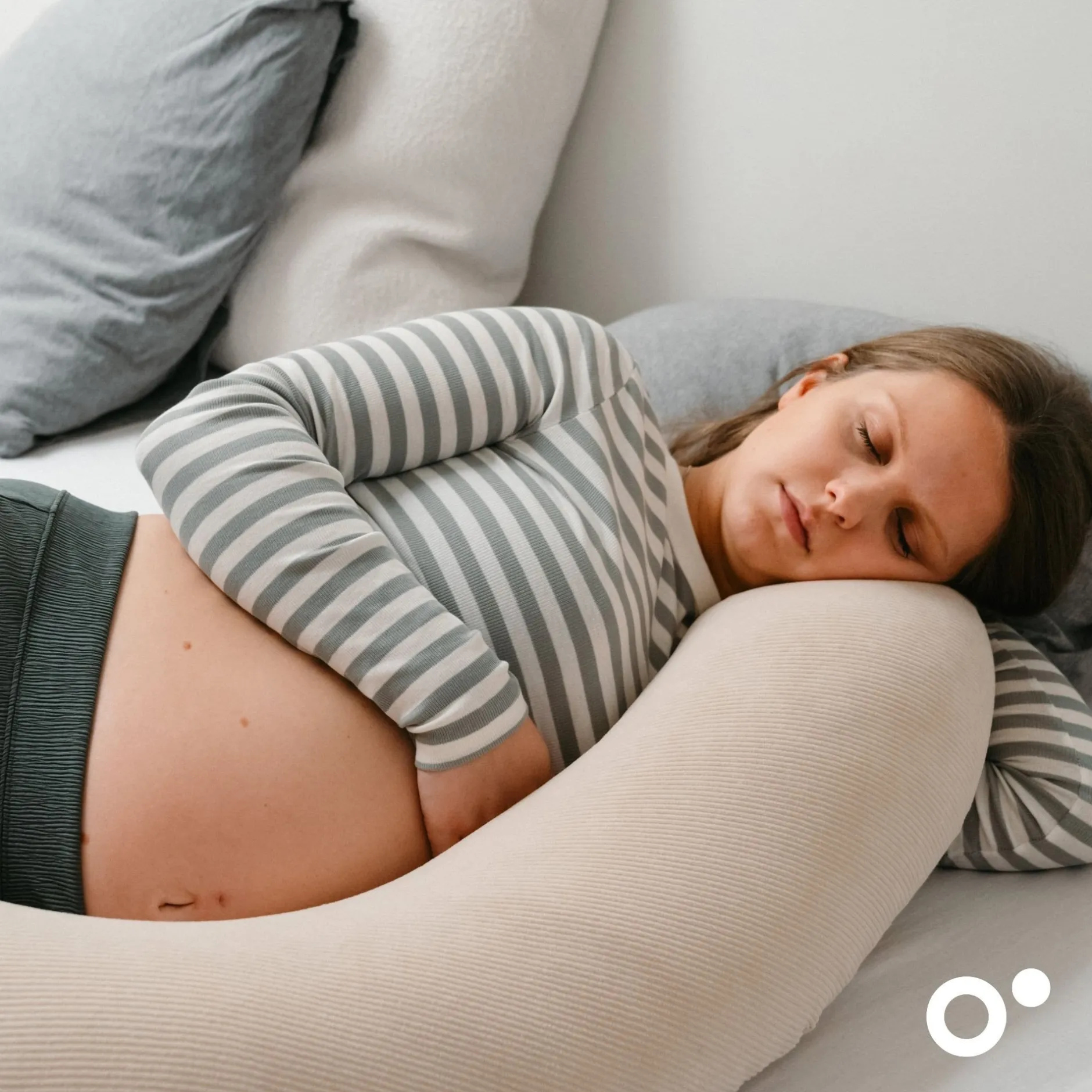 Cales-Bébé|Coussins D'Allaitement*Babymoov Coussin de maternité doomoo Buddy de Corduroy Sand