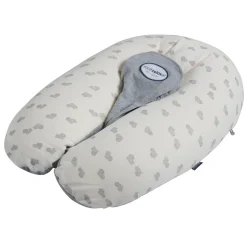 Coussins D'Allaitement|Coussins D'Allaitement*Candide Coussin de Maternité Multirelax de jersey Cœur / Gris
