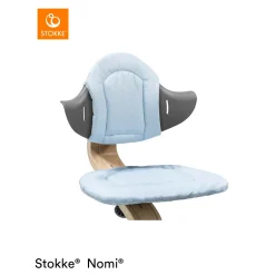 Autres Accessoires Pour Chaise Haute|Coussins De Chaise*Stokke® Coussin Nomi® de Gris Bleu