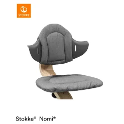 Autres Accessoires Pour Chaise Haute|Coussins De Chaise*Stokke® Coussin Nomi® de Gris Bleu