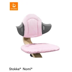 Autres Accessoires Pour Chaise Haute|Coussins De Chaise*Stokke® Coussin Nomi® de Gris Rose