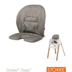 Autres Accessoires Pour Chaise Haute|Coussins De Chaise*Stokke® Coussin Steps™ de Chevrons gris