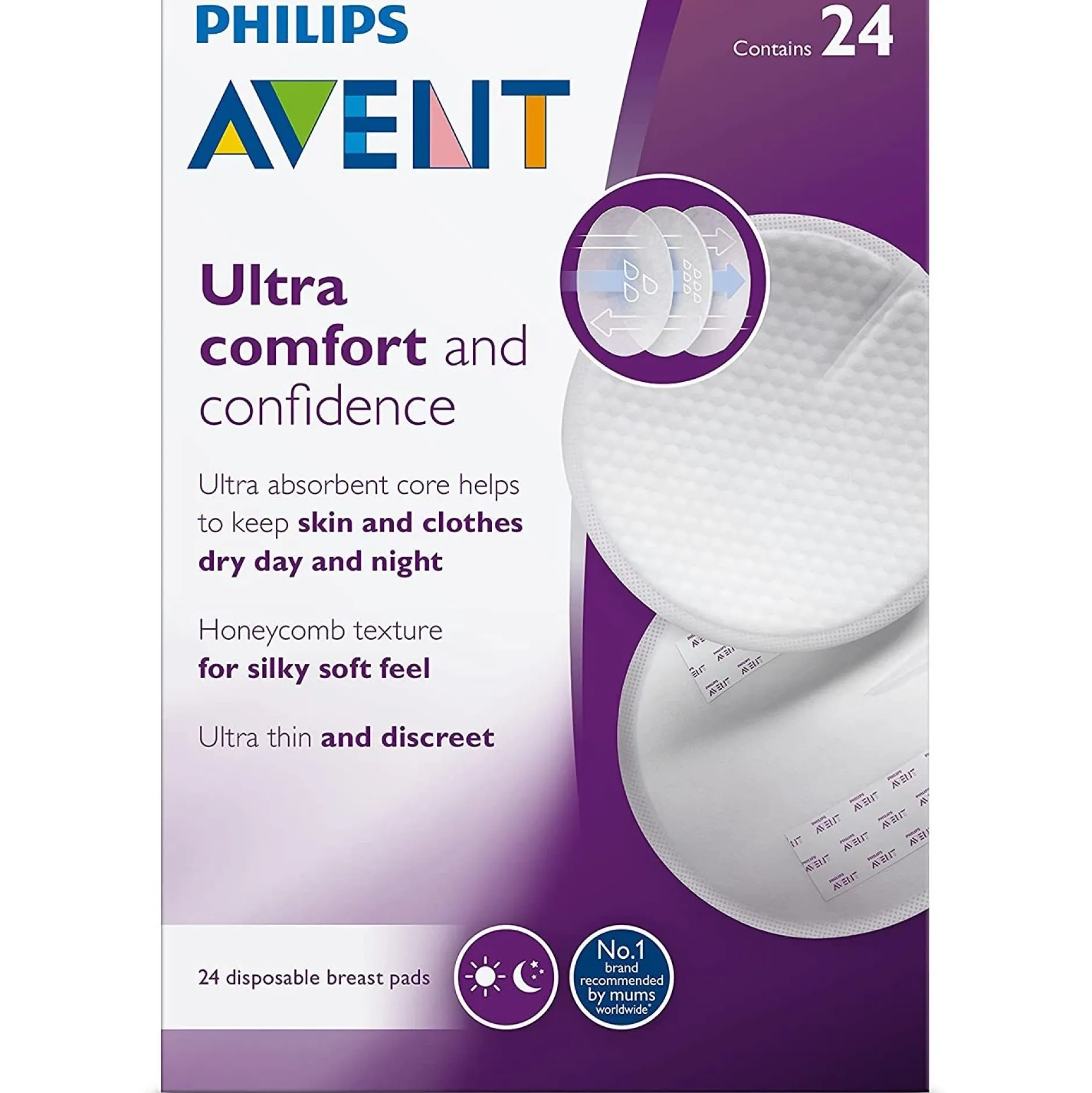 Accessoires De Soin Allaitement*Philips AVENT Coussinets d'allaitement de