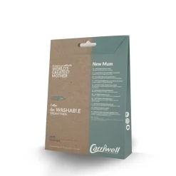 Accessoires De Soin Allaitement*Carriwell Coussinets d'allaitement lavables en coton de Blanc