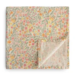 Couvertures*mushie Couverture d'emmaillotage de Pastel Blooms