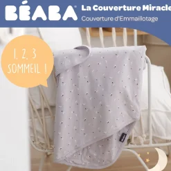 Couvertures*Béaba Couverture Miracle de Moon and Stars