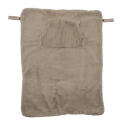 Couvertures*BB&Co Couverture Nomade Fausse Fourrure de Angora Beige