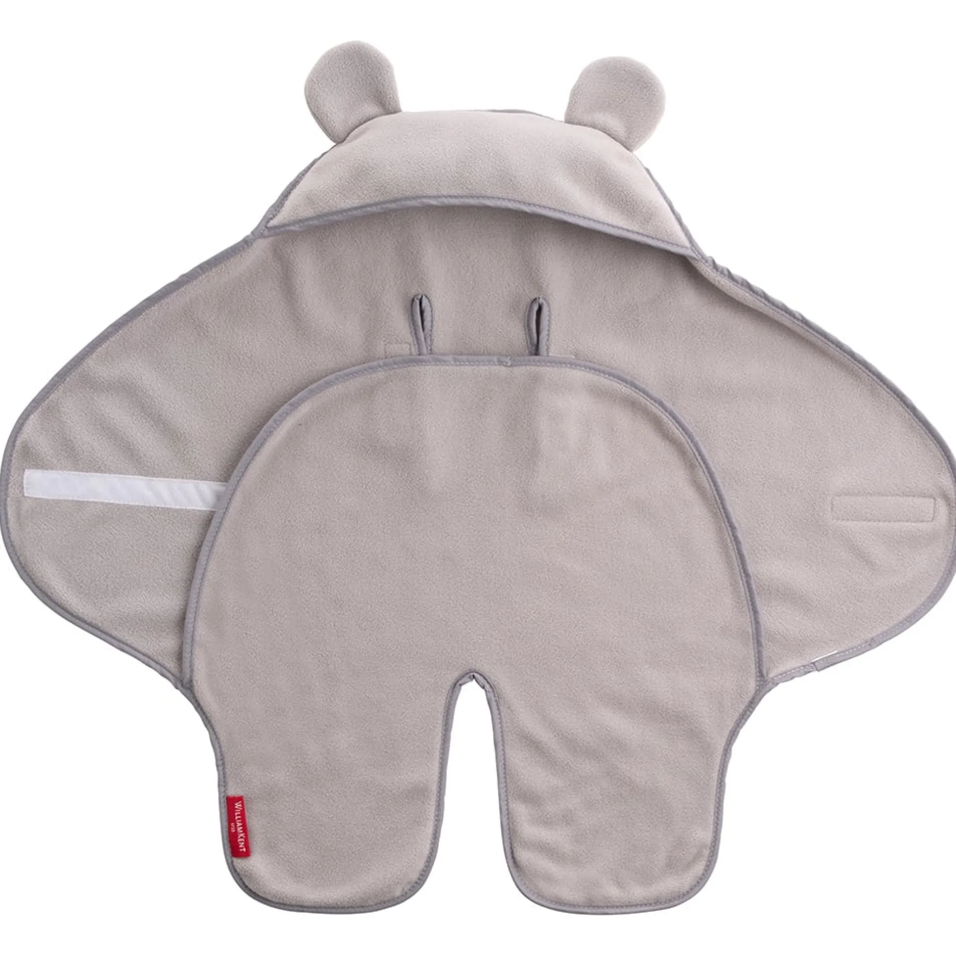 Couvertures|Gigoteuses & Nids D'Ange*William Kent 1733 Couverture promenade BabySnuggle 0-6 mois de Grise