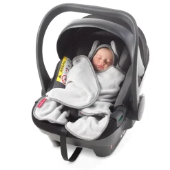 Couvertures|Gigoteuses & Nids D'Ange*William Kent 1733 Couverture promenade BabySnuggle 0-6 mois de Grise