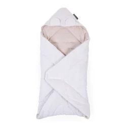 Couvertures*Childhome Couverture promenade enveloppante Teddy 75 x 75 cm de Beige