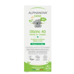 Cosmétiques*Alphanova bébé Crème de change bébé Olizinc 40 de