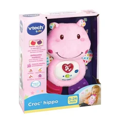 Peluches Musicales*Vtech Croc'Hippo de Rose
