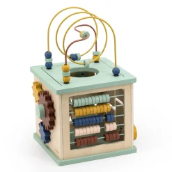 Jouets D'Activités*Trixie Cube d'activités en bois 5 en 1 de