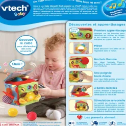Autres Jouets D'Éveil*Vtech Cube interactif éveil sensoriel de