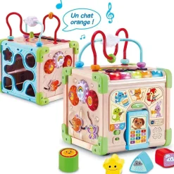 Jeux De Formes*Vtech Cube nature interactif multi-activités de