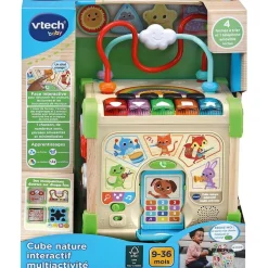 Jeux De Formes*Vtech Cube nature interactif multi-activités de