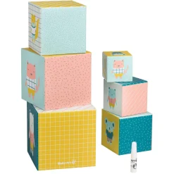 Jeux De Formes*Baby Art Cubes à empiler customisable de
