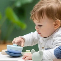 Jeux De Formes*Nattou Culbuto Silicone de Souris verte