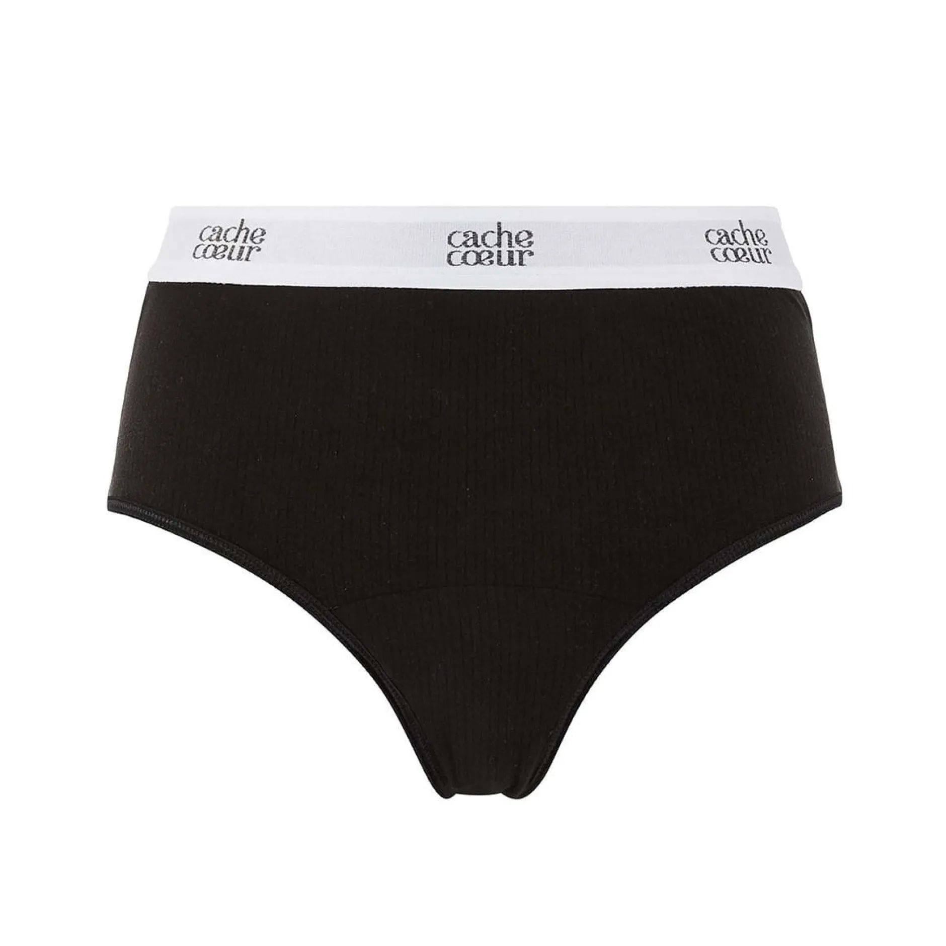 Lingerie|Vêtements*Cache Coeur Culotte menstruelle Bodyguard de Noir
