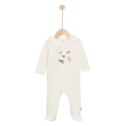 Pyjamas*P'tit bisou Cœur de pain d'épice Pyjama coton de Ecru