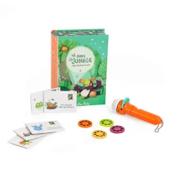 Autres Jouets D'Éveil*Moulin Roty Dans la jungle Lampe à histoires + Livre de Orange