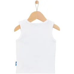 T-Shirts, Polos, Chemises*Nano & nanette Débardeur Santa Cruz 6 mois de Blanc coco