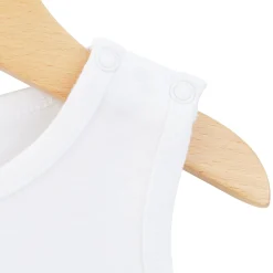 T-Shirts, Polos, Chemises*Nano & nanette Débardeur Santa Cruz 6 mois de Blanc coco