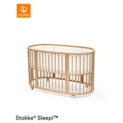 Tours De Lit*Stokke® Doublure de lit en maille Sleepi™ de Blanc