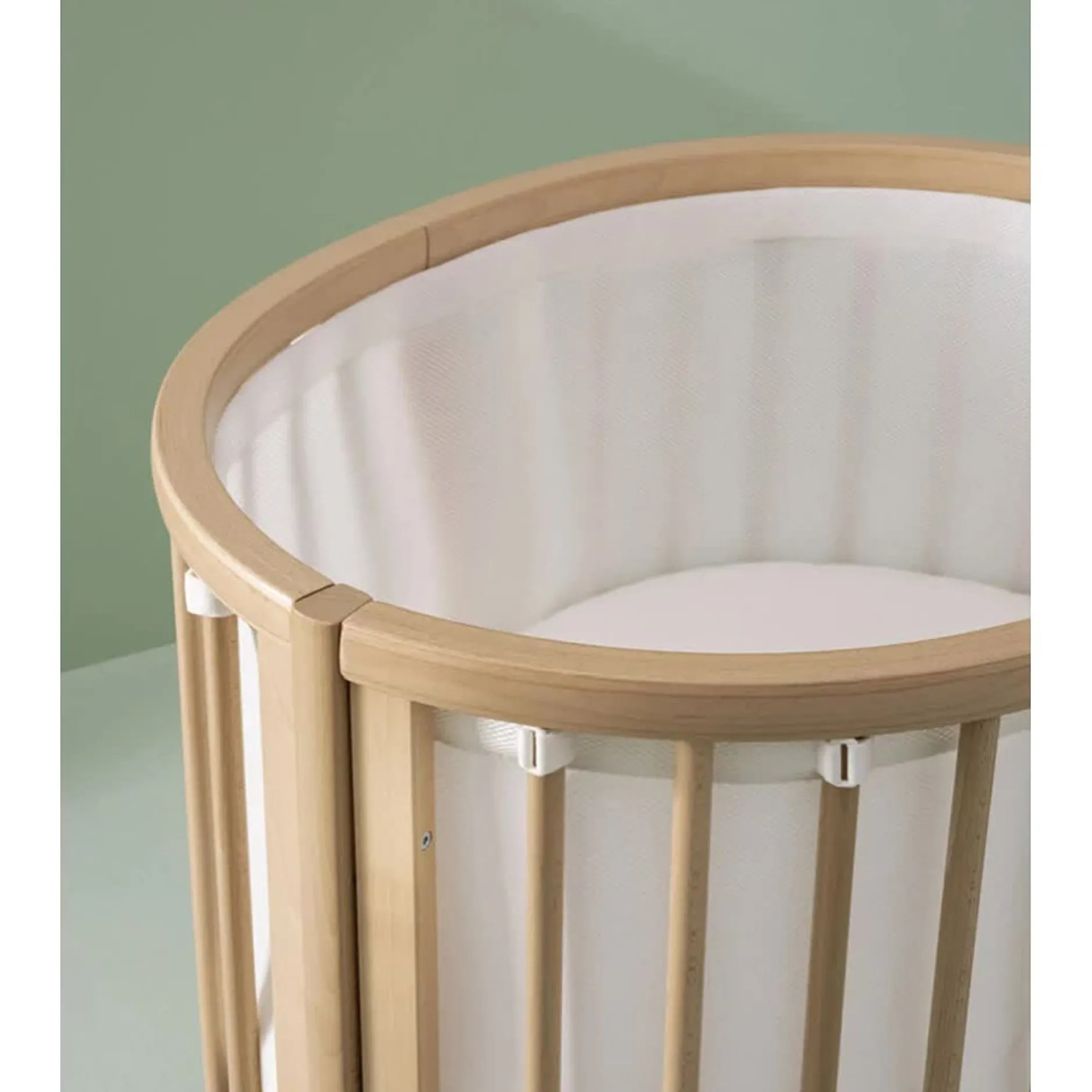 Tours De Lit*Stokke® Doublure en maille Sleepi™ Mini de Blanc