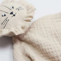 Doudous*Trois Kilos Sept Doudou lange Lion de Lion Sable