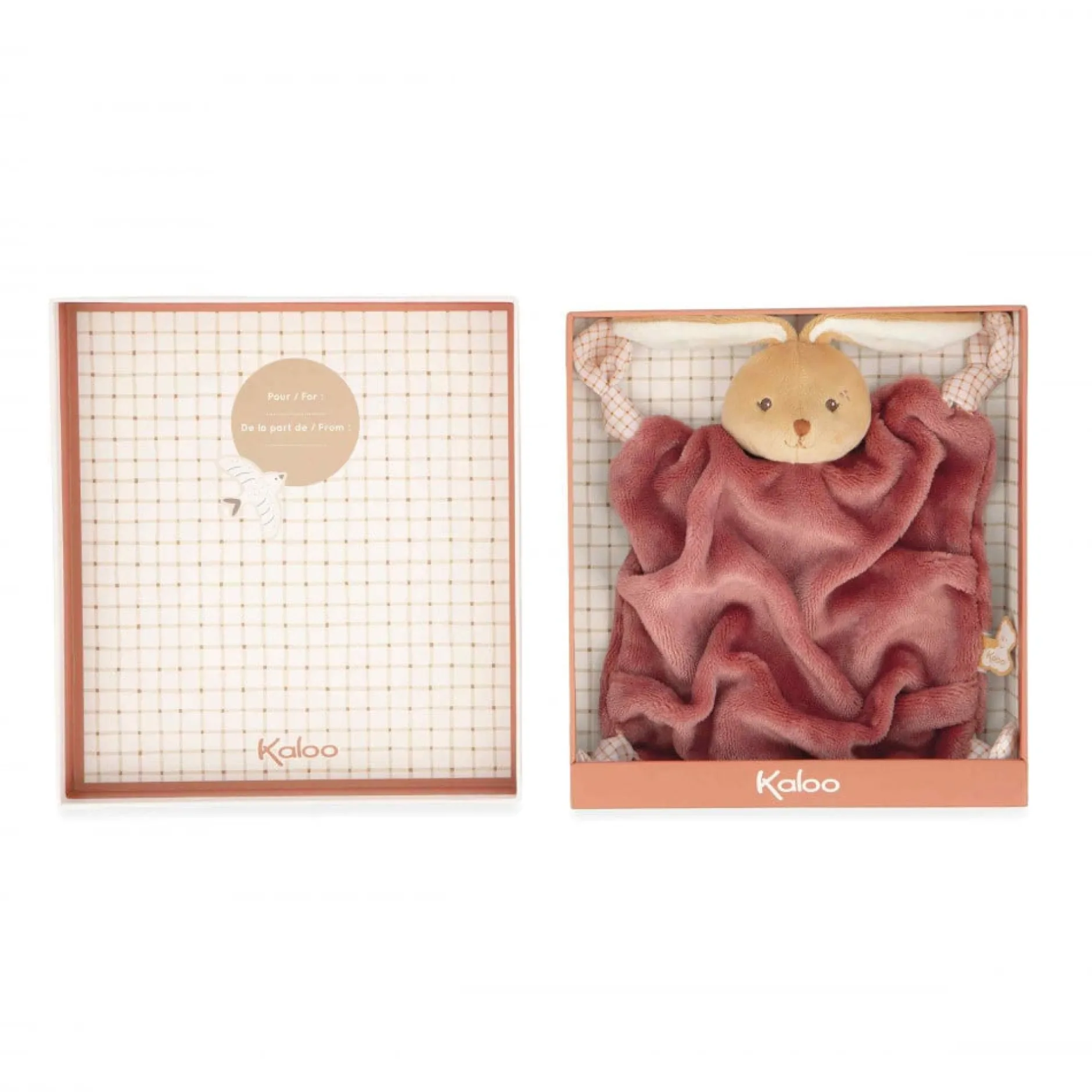 Doudous*Kaloo Doudou Lapin 24 cm de Bordeaux