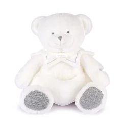 Doudous*Doudou et Compagnie Doudou mouchoir ours 30 cm de Argent