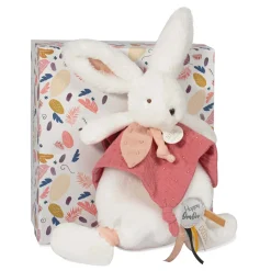 Doudous*Doudou et Compagnie Doudou pompon de Happy Boho terracota