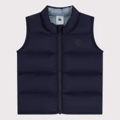 Vestes, Manteaux, Pilotes*Petit Bateau Doudoune sans manches matelassée bébé de Bleu smoking