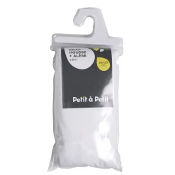 Draps Housses|Alèses*Petit à petit Drap housse + alèse 2-en-1 60 x 120 cm de Blanc