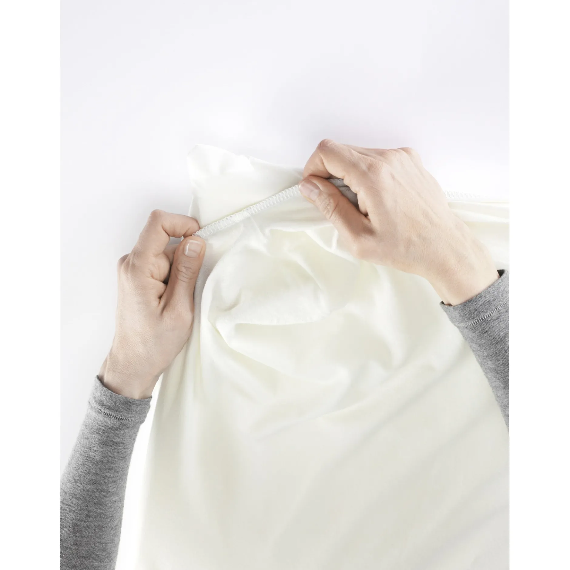 Autres Accessoires De Voyage|Draps Housses*BabyBjörn Drap housse bio pour lit de voyage Light de Blanc
