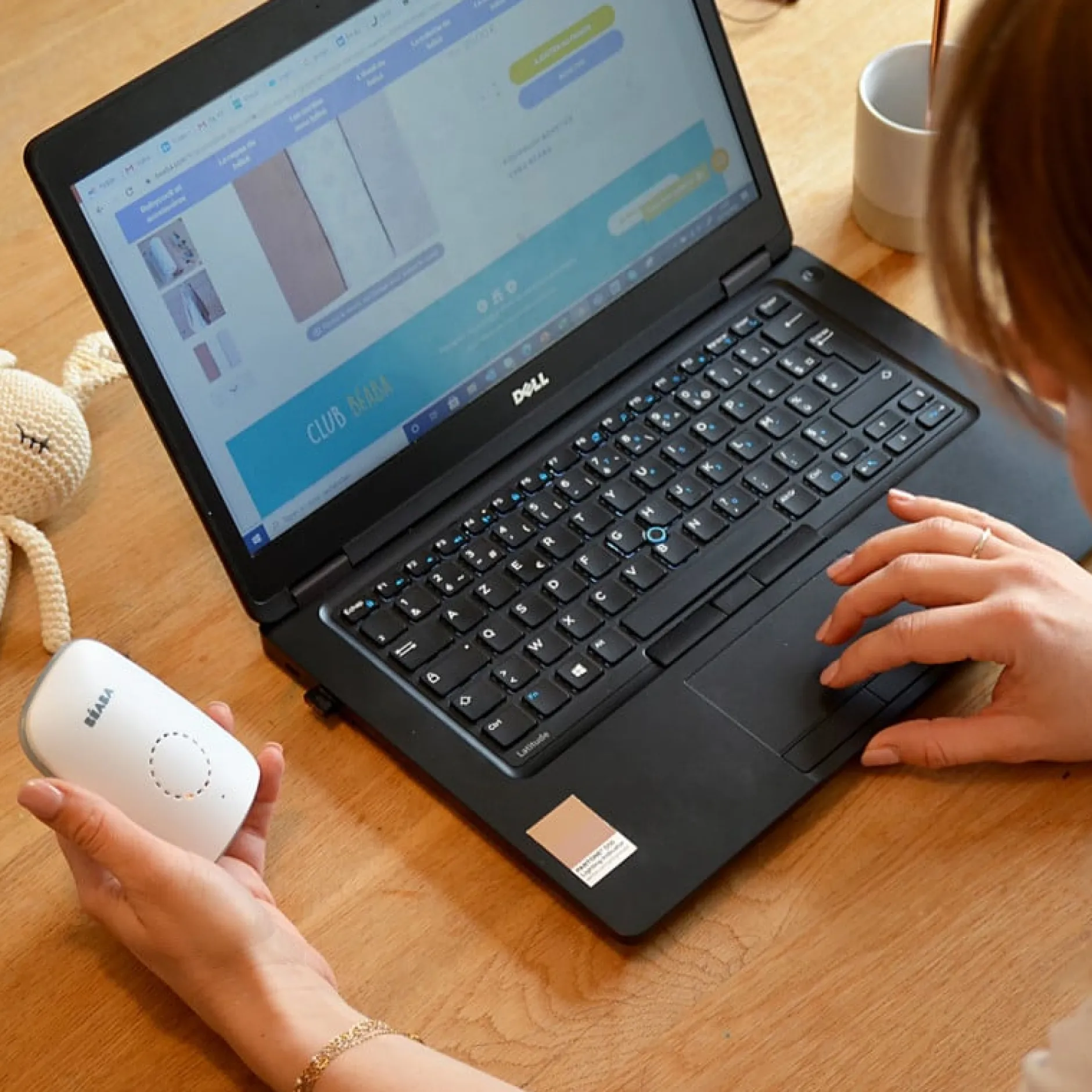 Babyphones*Béaba Ecoute bébé Audio Simply ZEN de