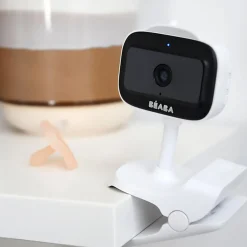 Babyphones*Béaba Ecoute bébé vidéo zen nomade de Blanc