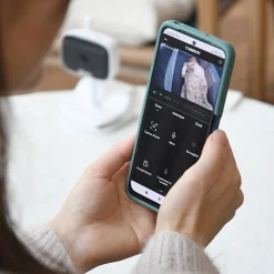 Babyphones*Béaba Ecoute bébé vidéo zen nomade de Blanc