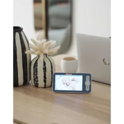 Babyphones*Béaba Ecoute bébé vidéo Zen Premium de Bleu