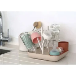 Égouttes Biberons*Béaba Egoutte biberons forêt de Terracotta/clay